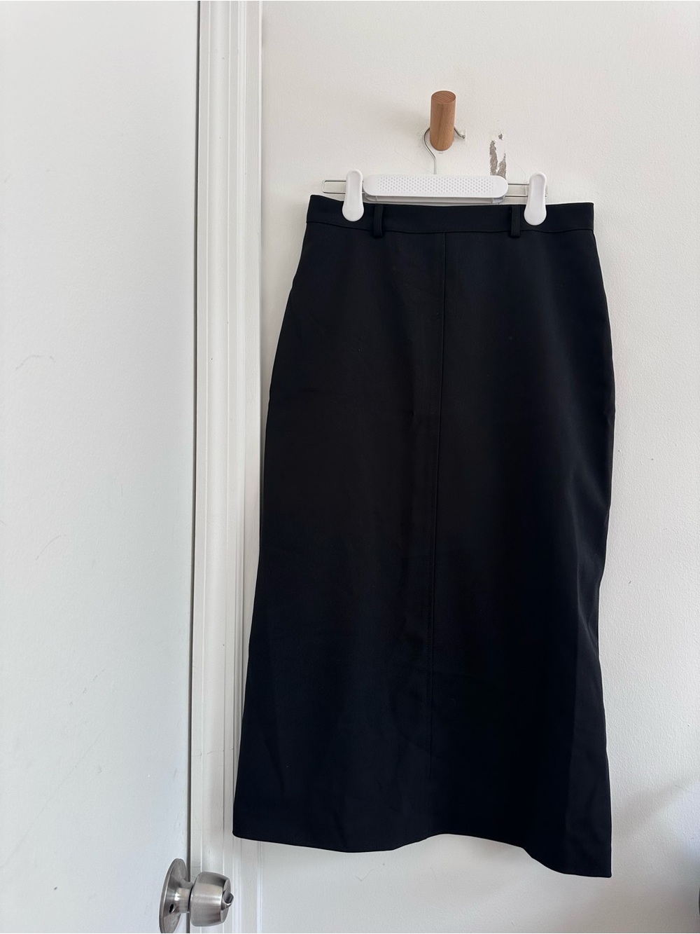 Classic Black Pencil Skirt - Women's Tailored Work Skirt